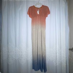 Free people brand new ombre dress